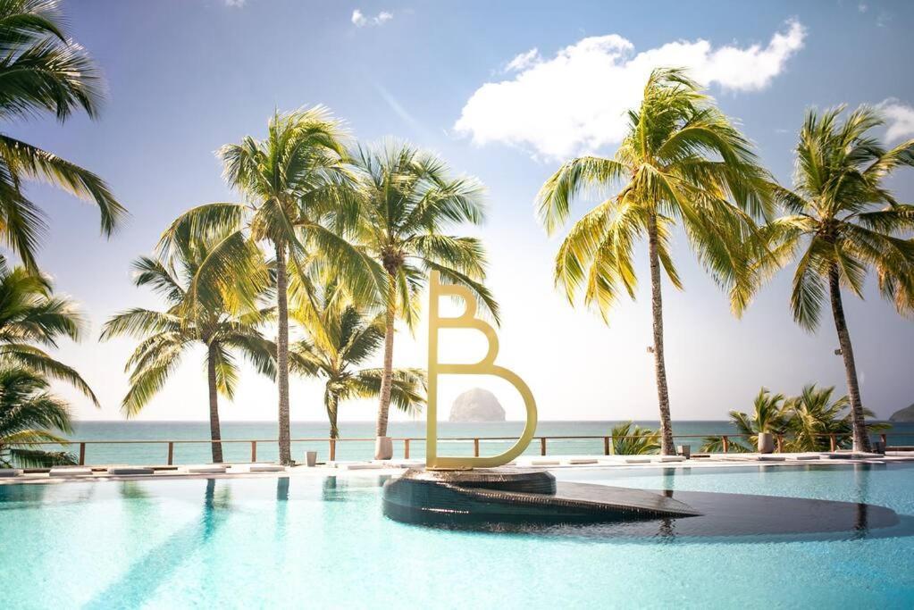 Le Bo Studio - Logement Standing Vue Mer & Piscine Le Diamant Εξωτερικό φωτογραφία