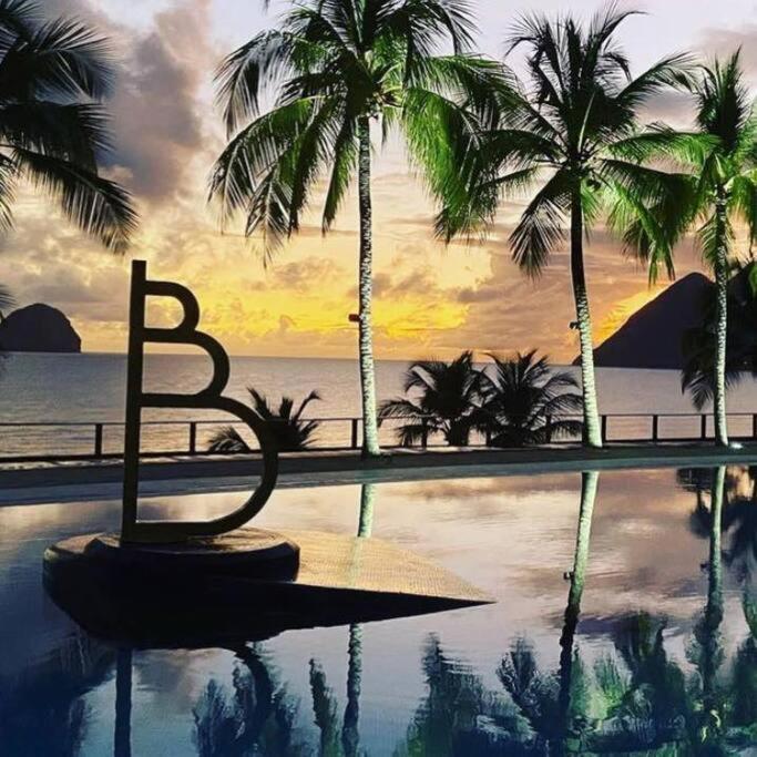 Le Bo Studio - Logement Standing Vue Mer & Piscine Le Diamant Εξωτερικό φωτογραφία